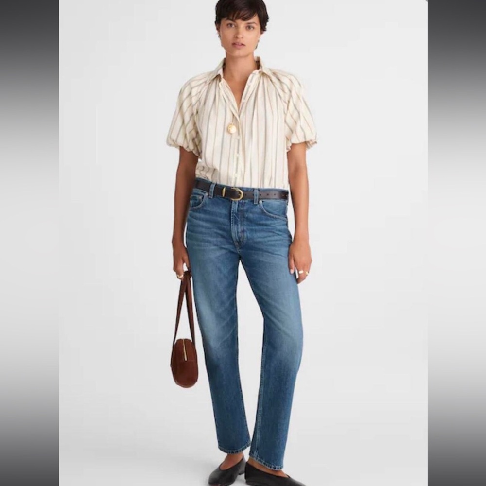 Madewell the Low Slung Taper Jean size 25 New Without Tags